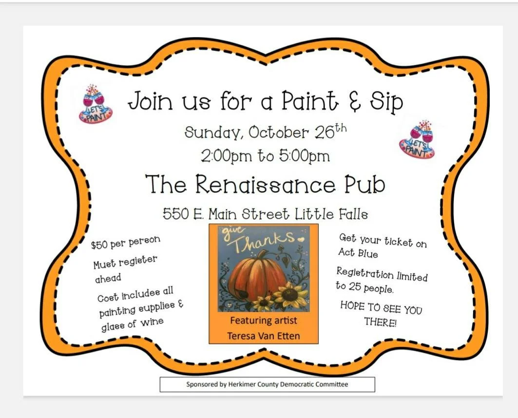 Paint and Sip Fundraiser