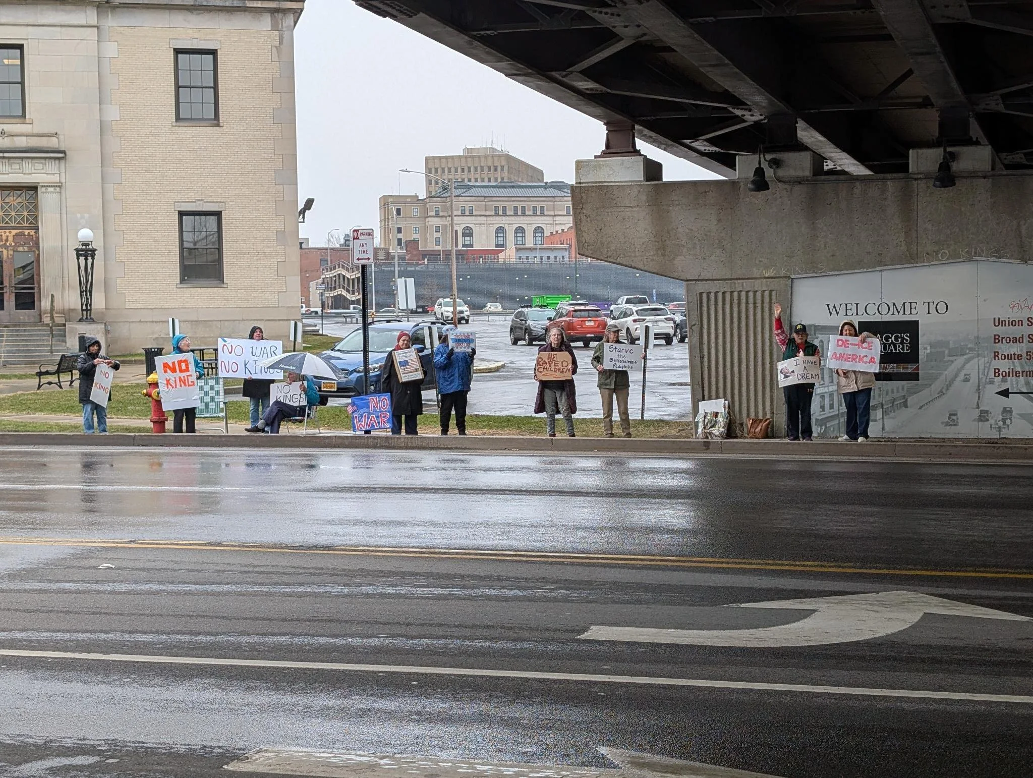 Weekly Protest in Utica - Thursdays