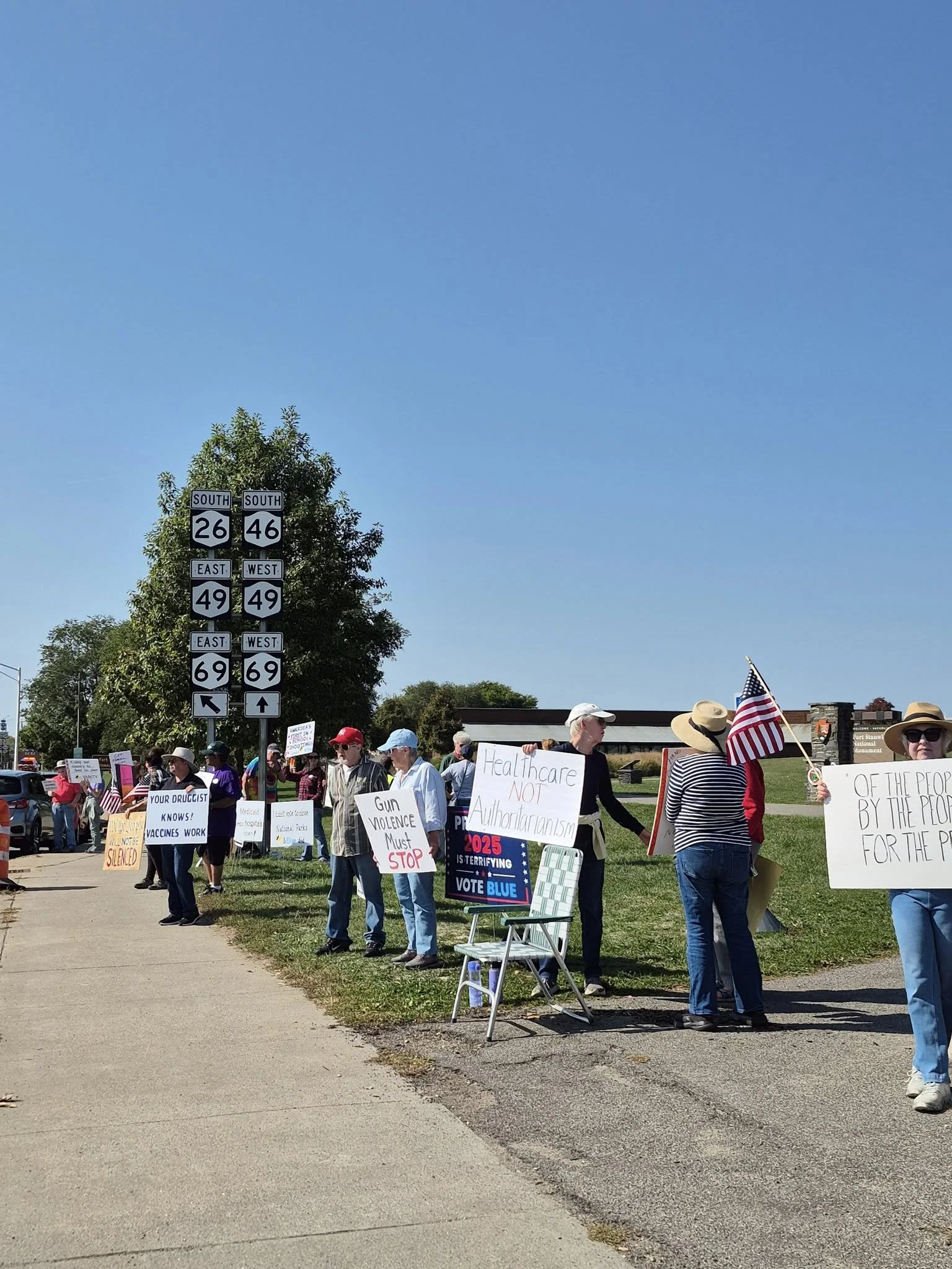 Protest Against Trump’s Authoritarianism in Rome
