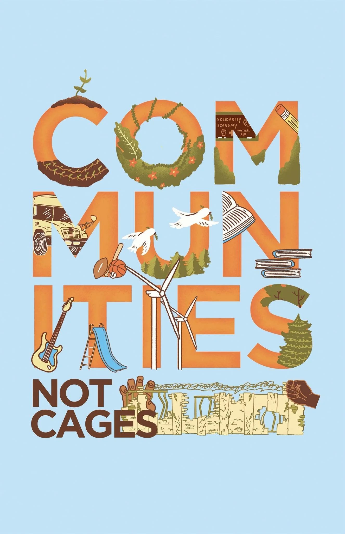Communities Not Cages: National Day of Action to Stop ICE Warehouse Detention - Rome