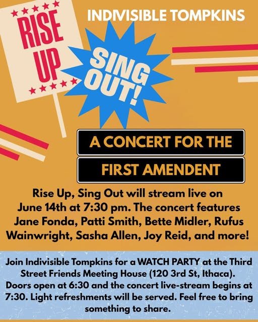 Rise Up, Sing Out! A Concert for the First Amendment