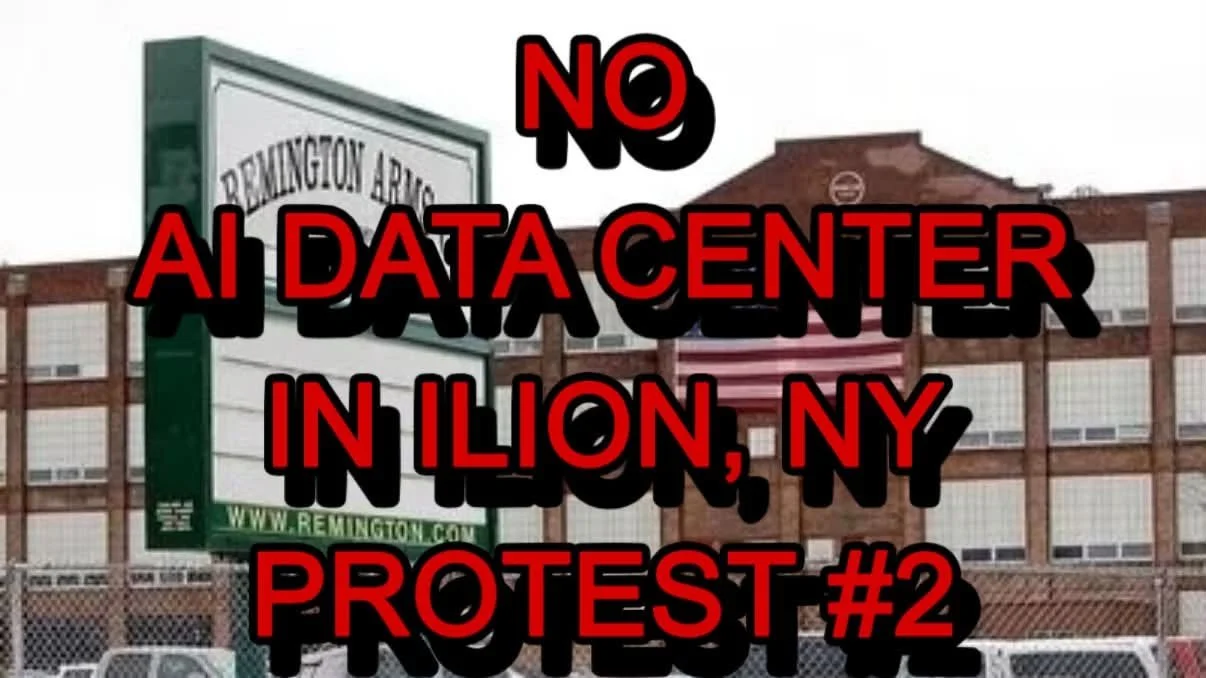 Say No to AI Data Center in Ilion Protest #2