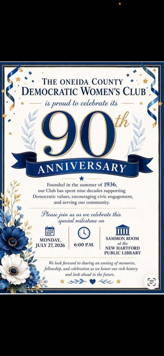 Oneida County Democratic Women's Club Meeting