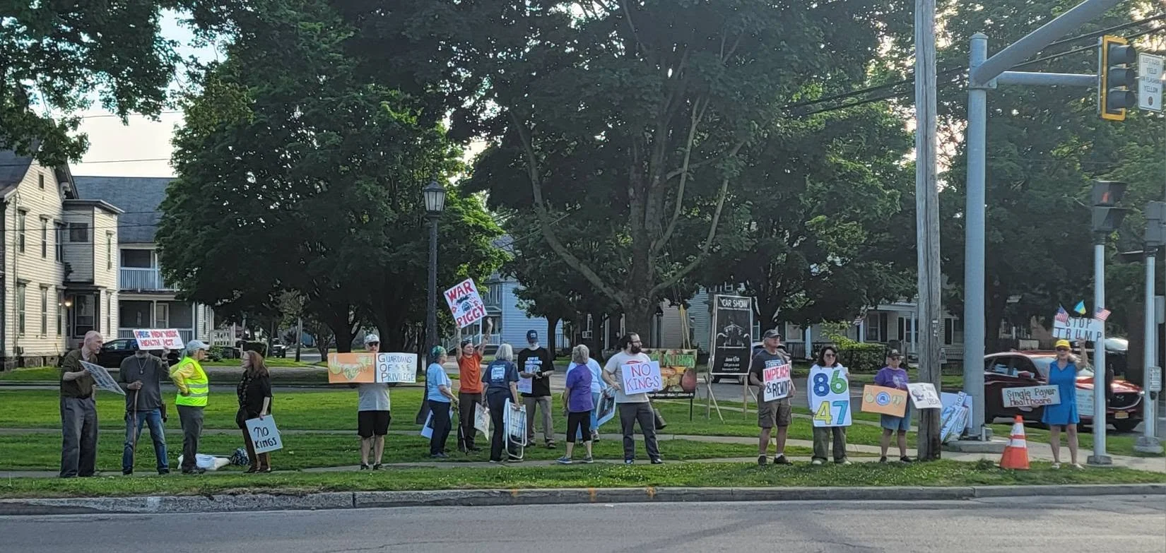 Thursday Protest in Whitesboro