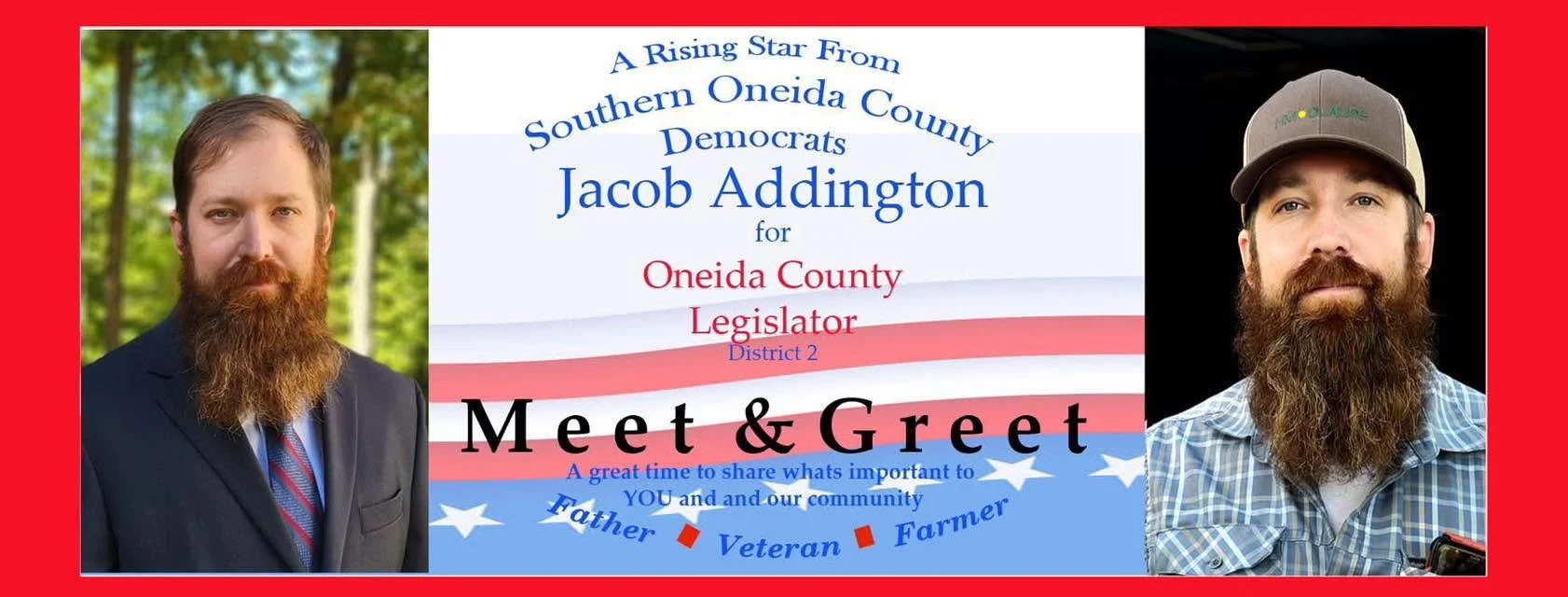 Jake Addington for County Legislature District 2 Campaign Update Zoom