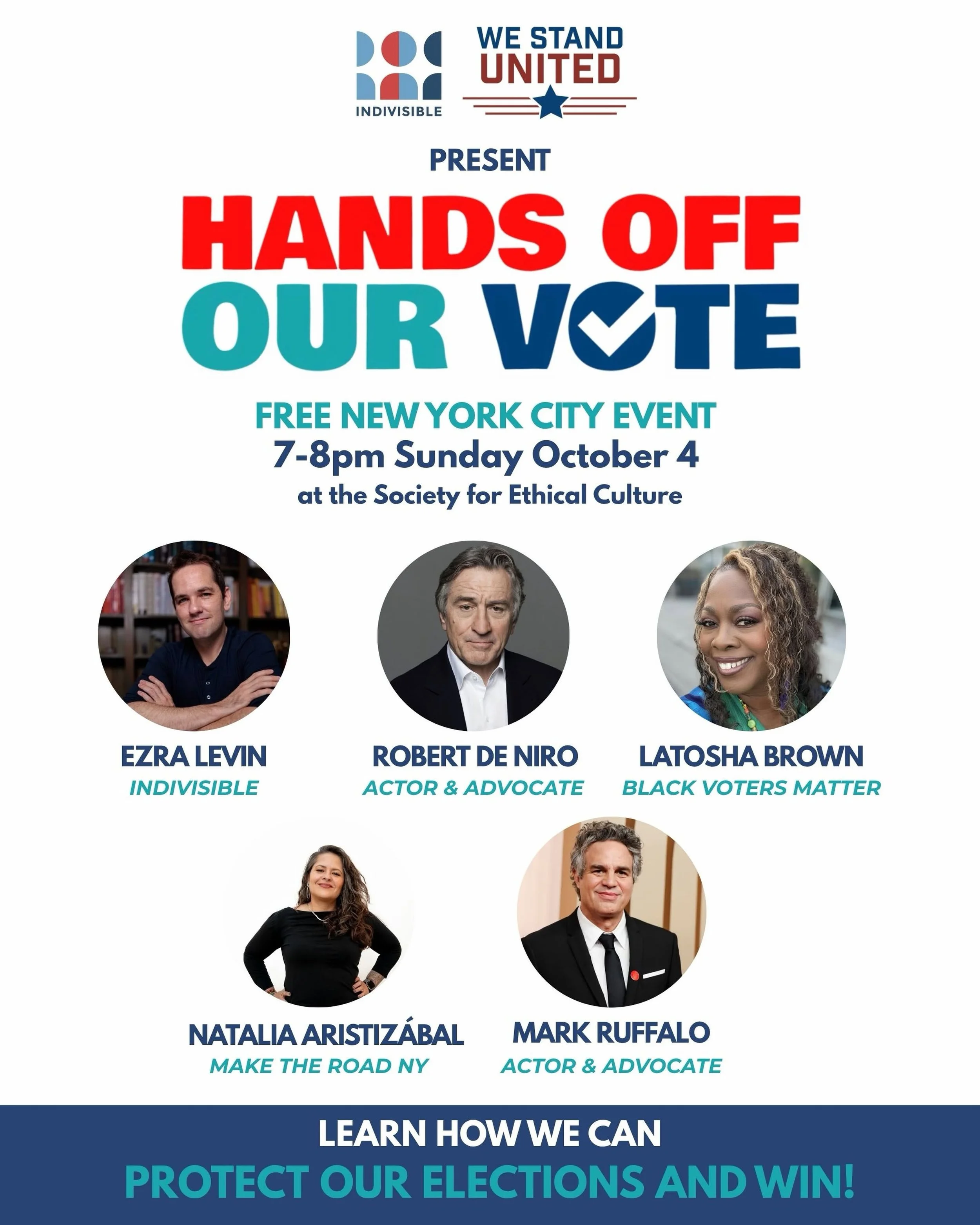 Hands Off Our Vote!
