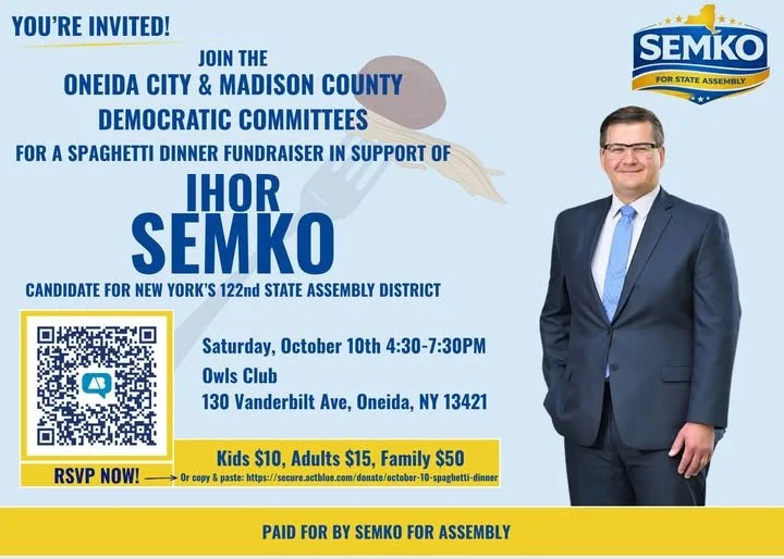 Ihor Semko Spaghetti Dinner Fundraiser