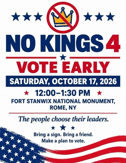 No Kings: Vote Early - Rome