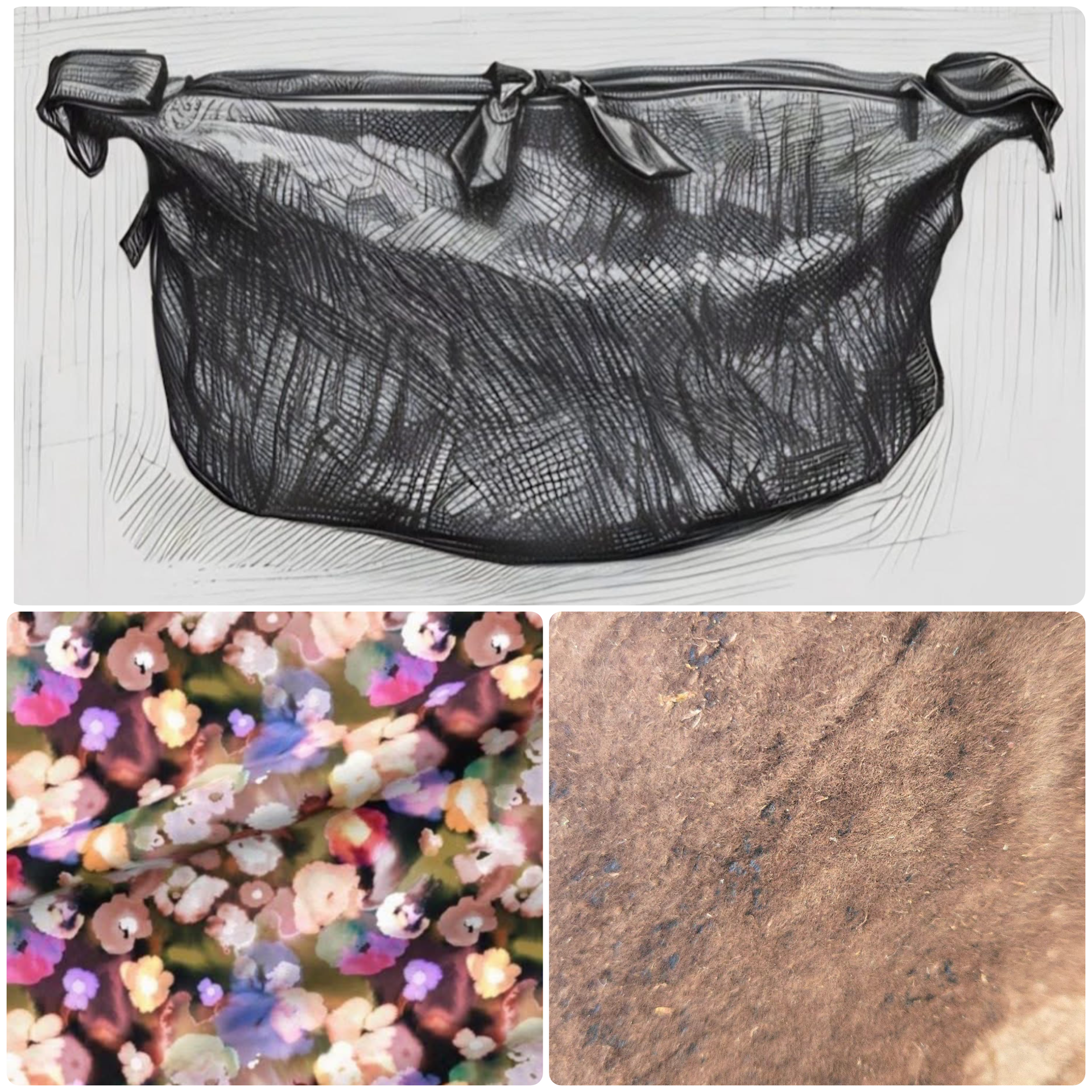 Kara B. Egret Sable Tundra Watercolor Floral