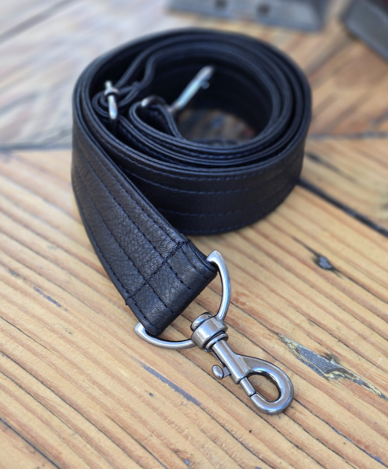 Black Buttery Cow Crossbody 1.5 x 52 (Extra long) (AS)