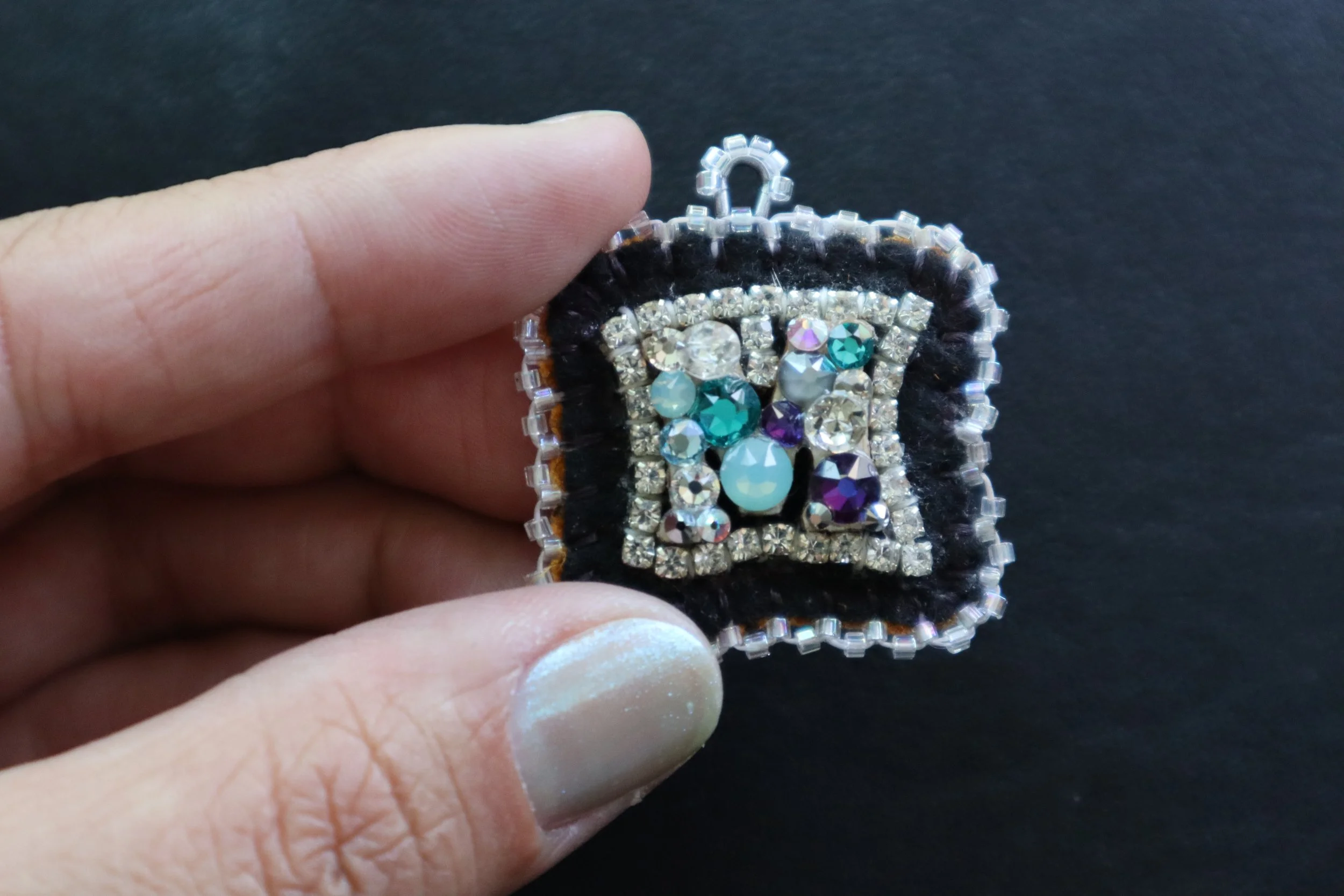 BLING Alphabet Charm M