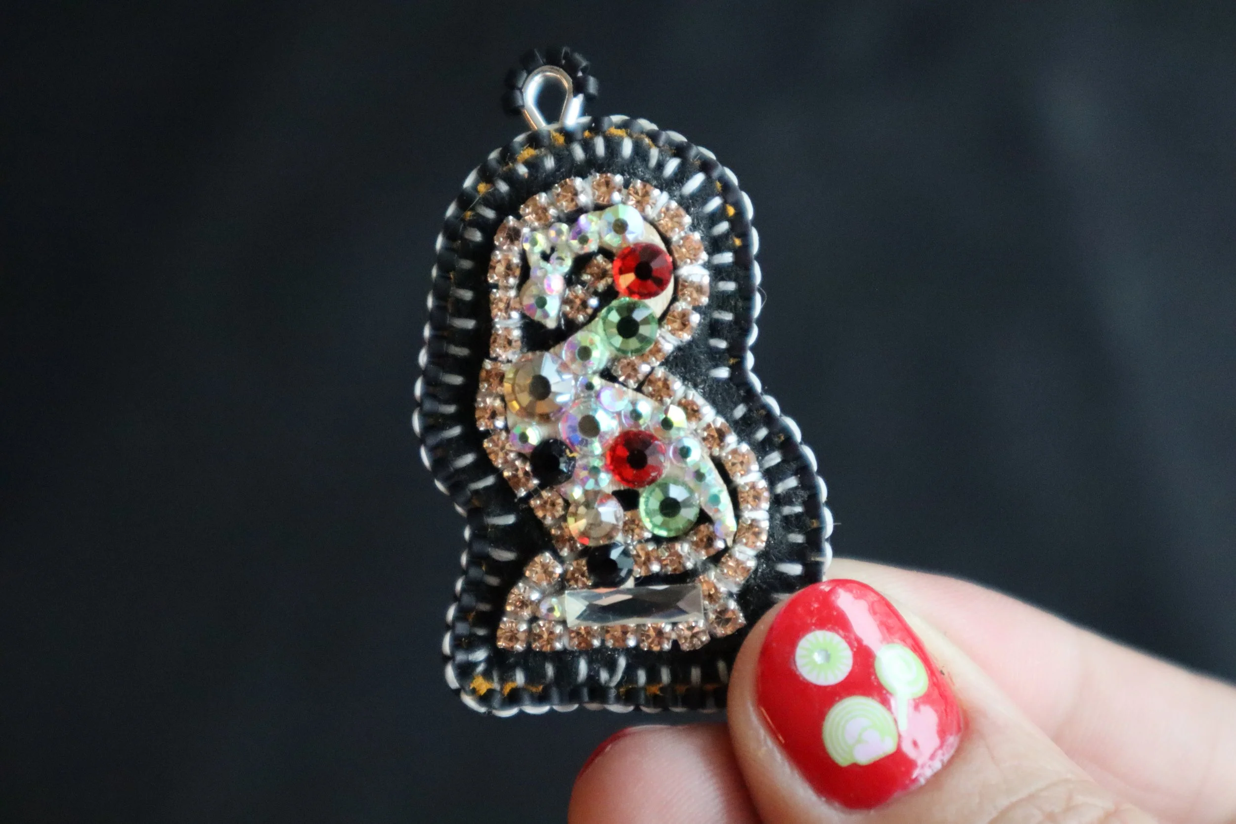 Bling Flamingo Charm