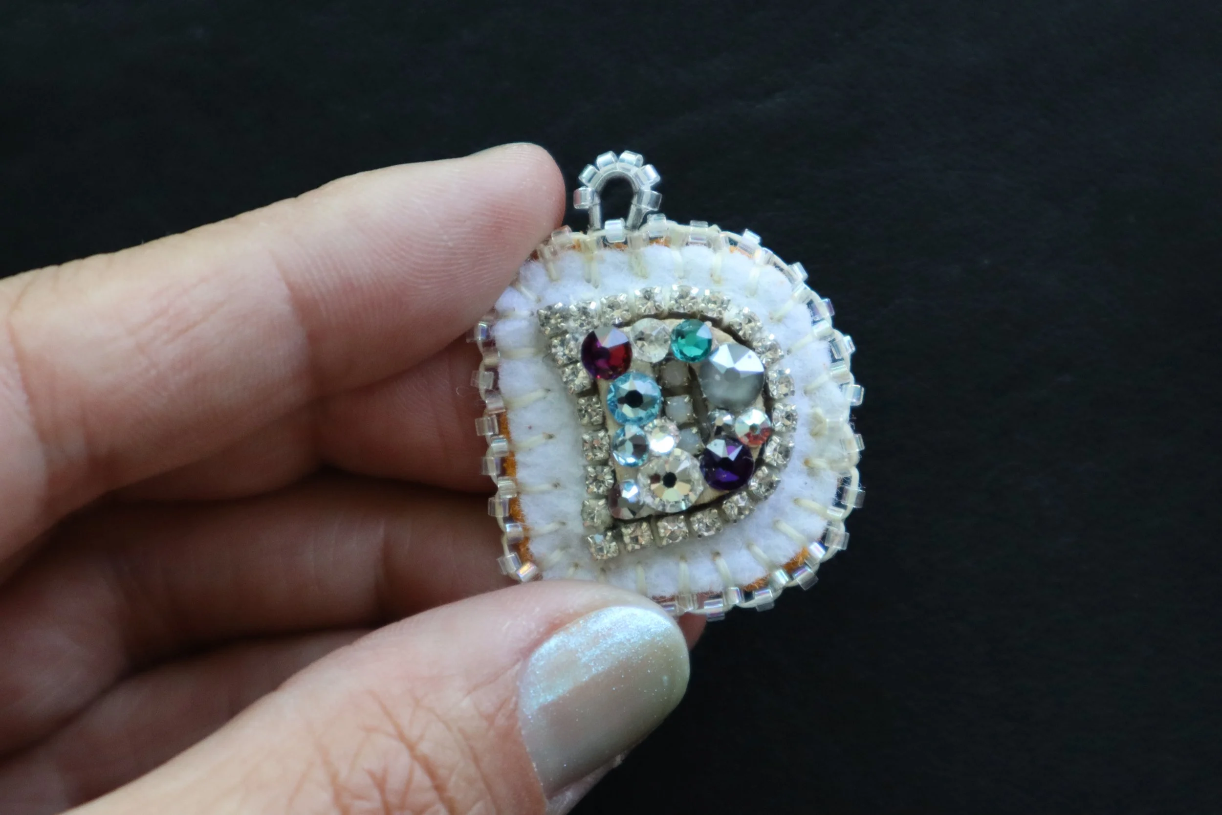 BLING Alphabet Charm D