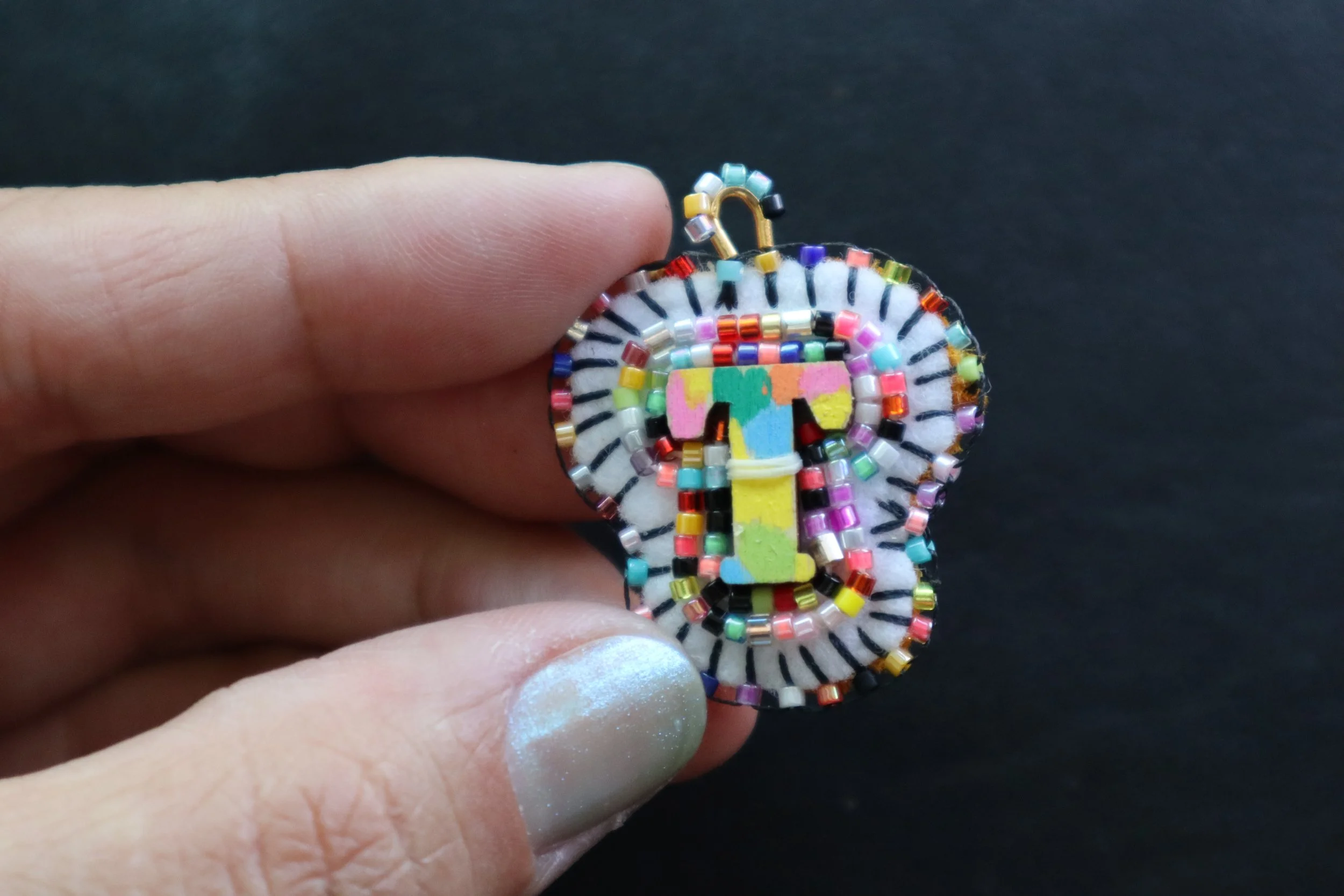 BeadSoup Alphabet Charm T