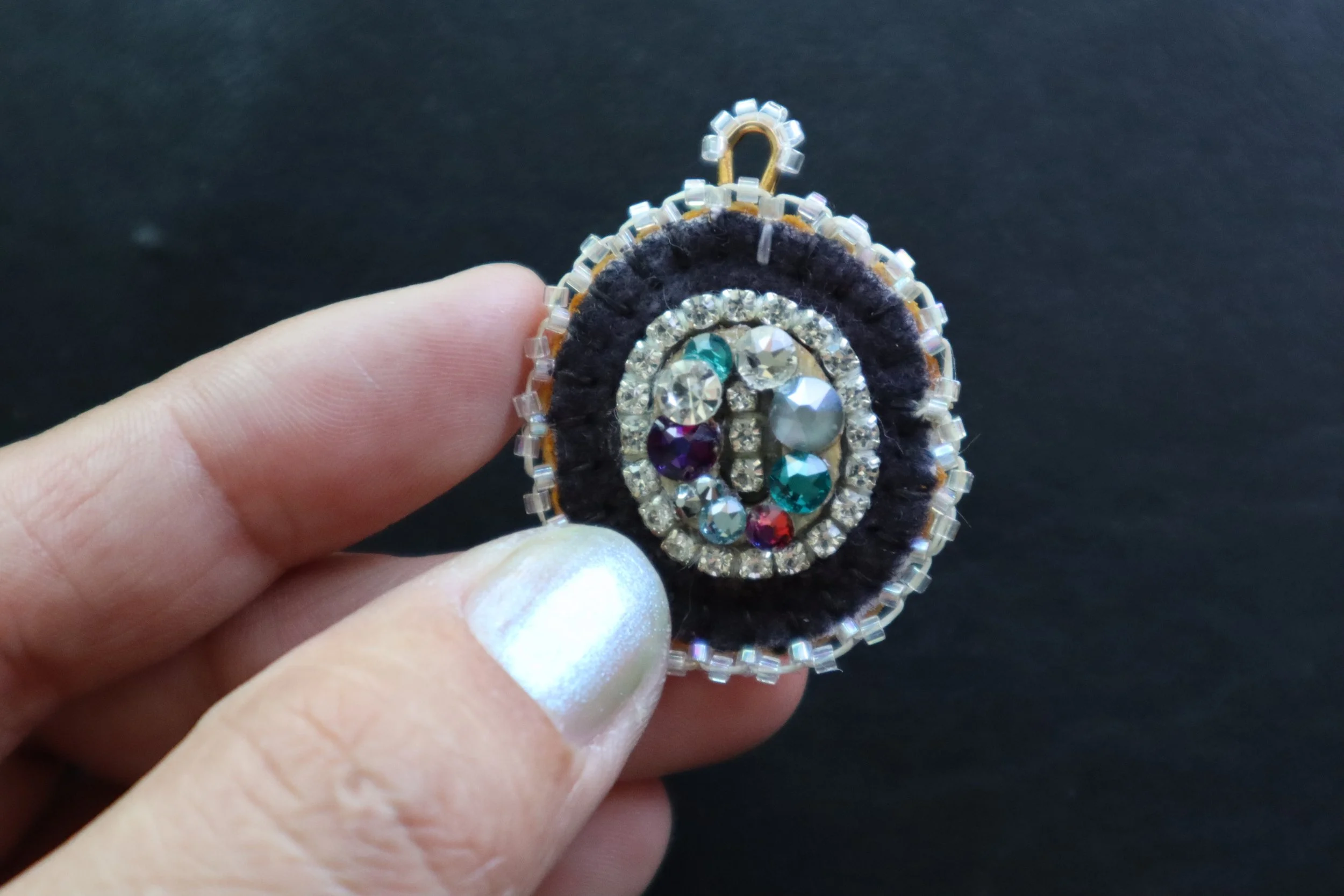 BLING Alphabet Charm O