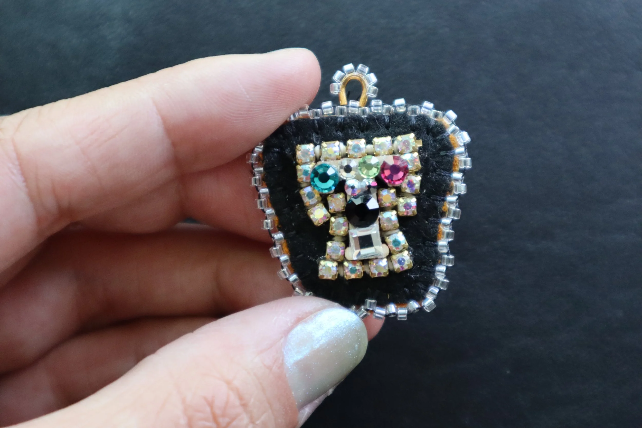 BLING Alphabet Charm T