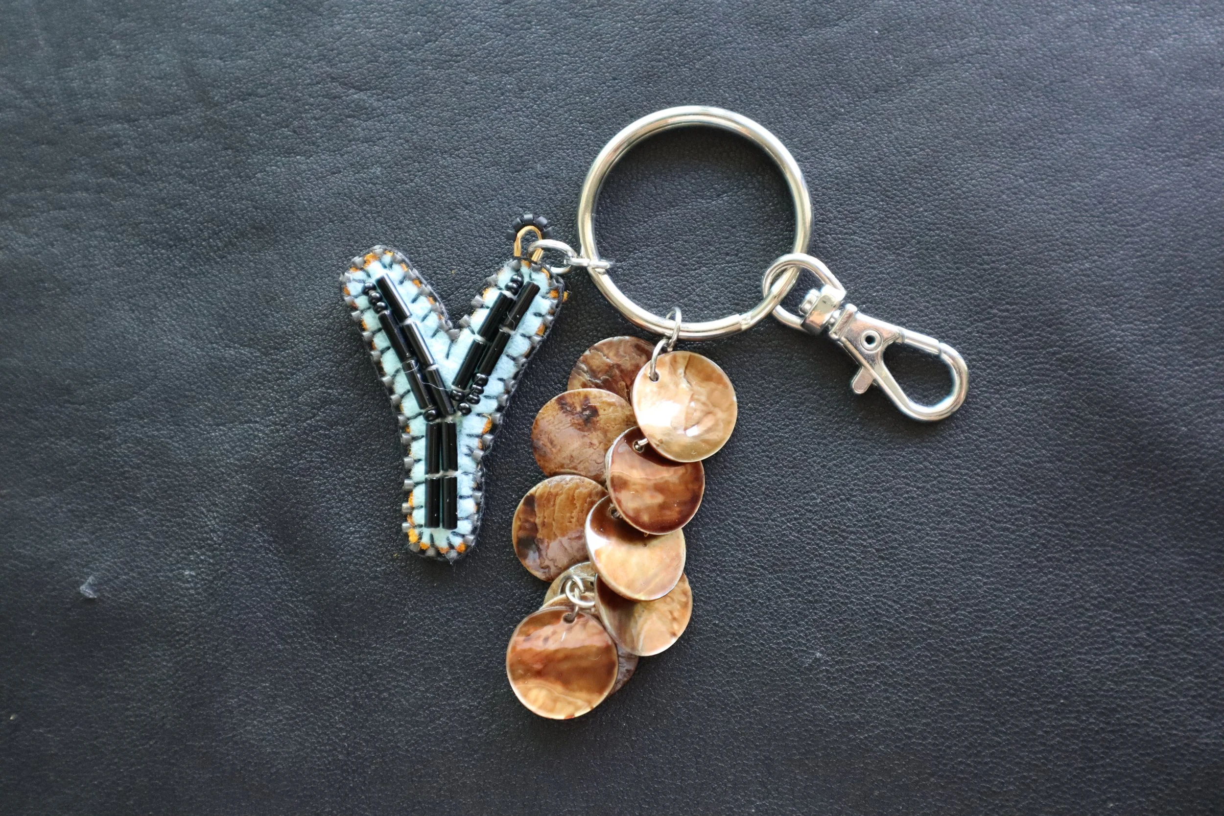 FUNdamental Beaded Keychain Y
