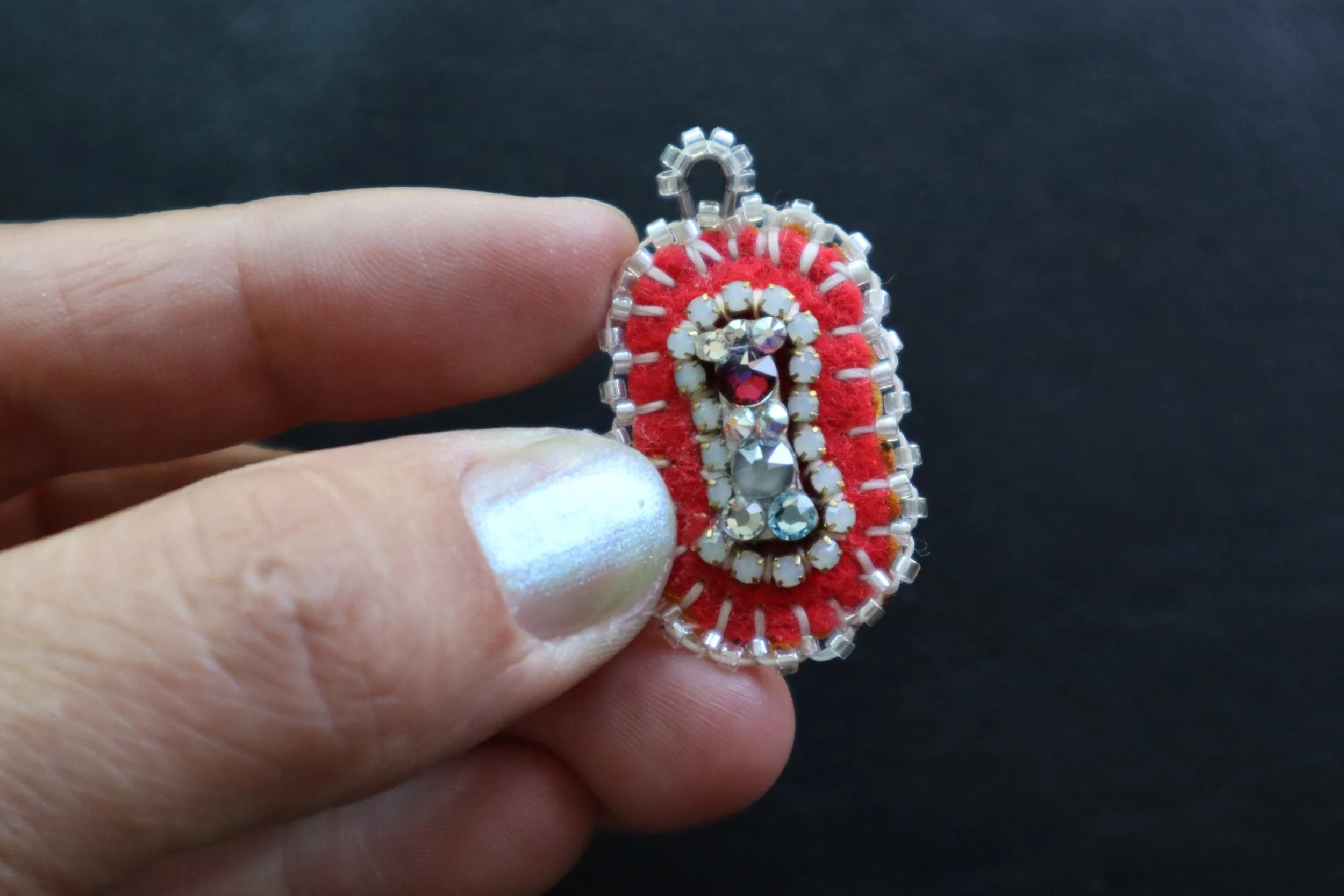 BLING Alphabet Charm I