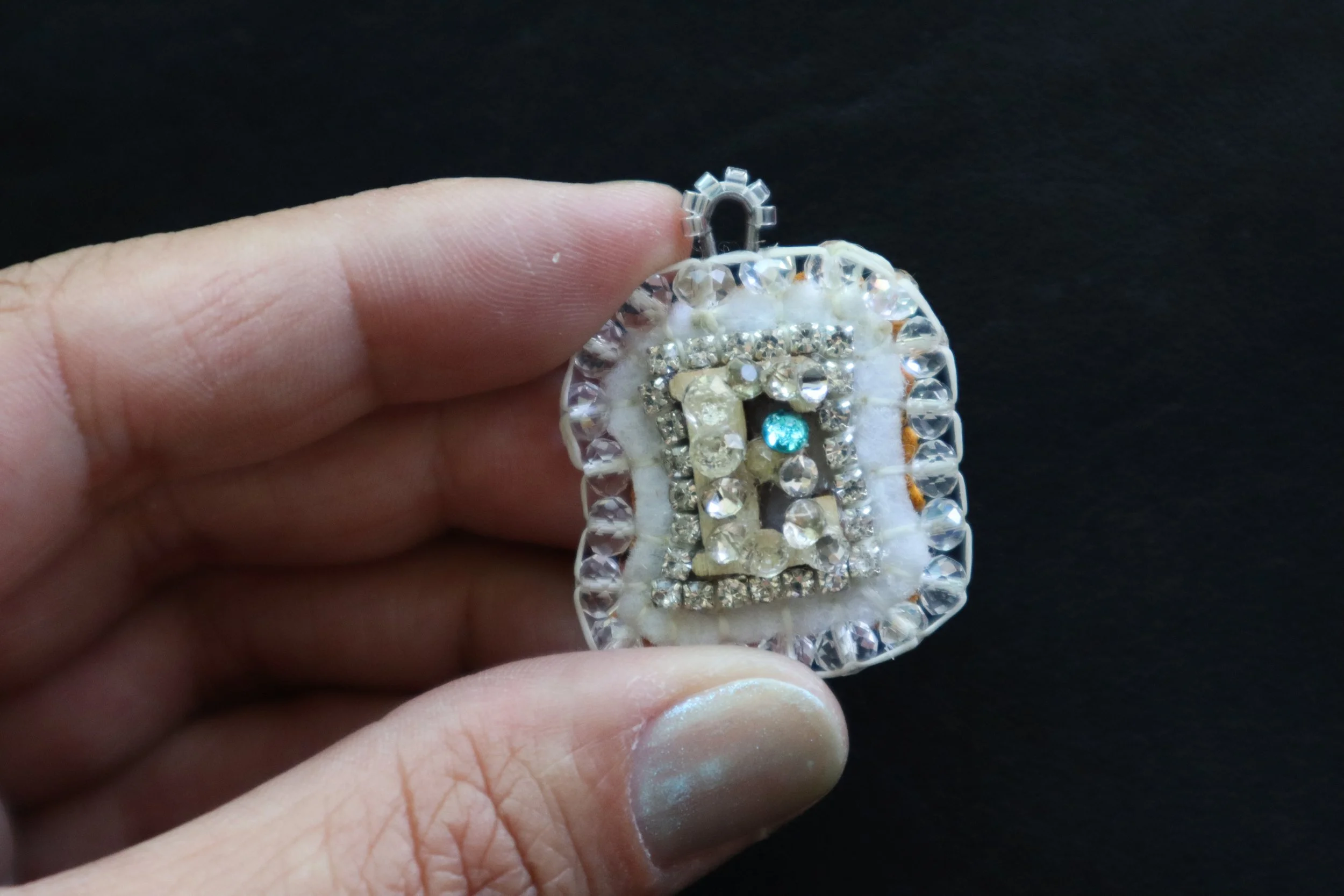 BLING Alphabet Charm E