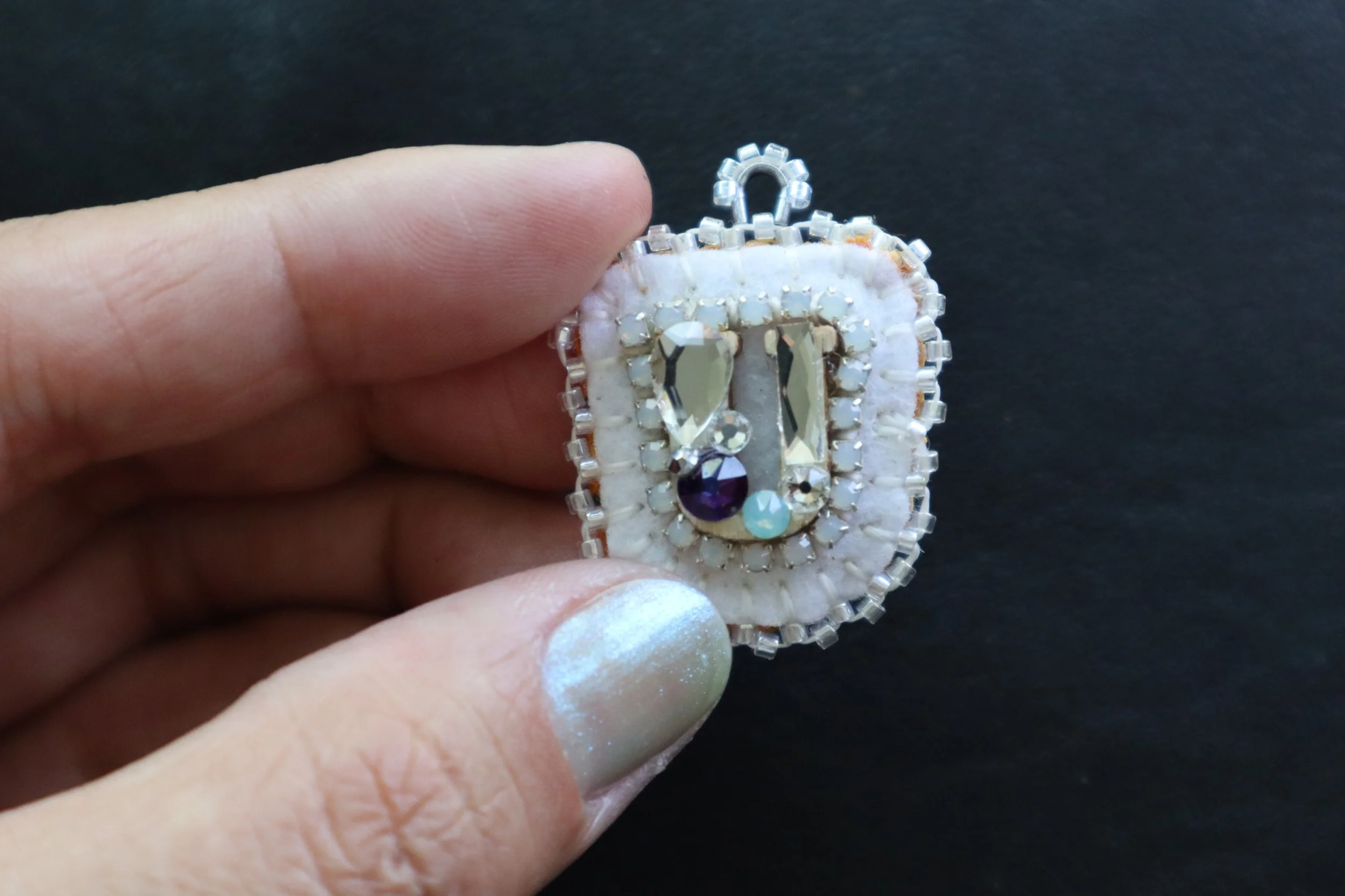 BLING Alphabet Charm U