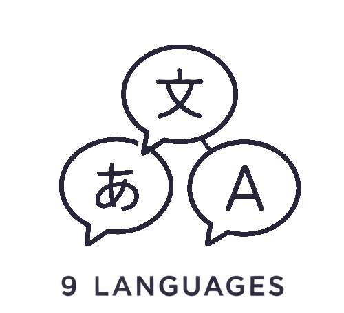 9 Languages