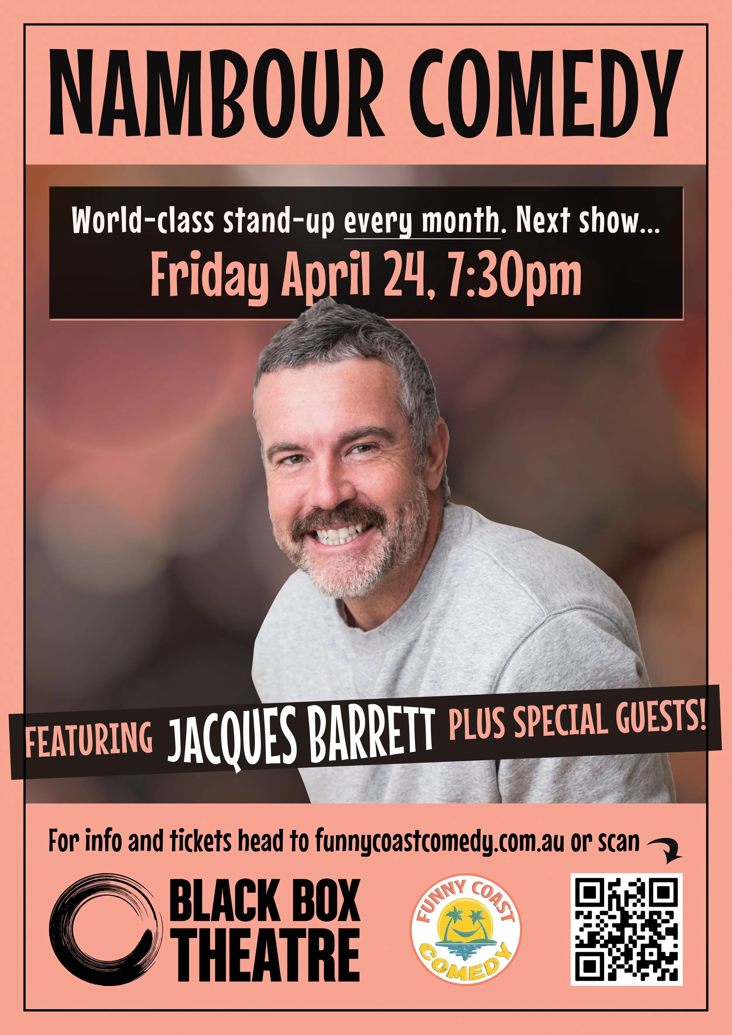 BLACK BOX THEATRE Friday 24 April 7.30pm