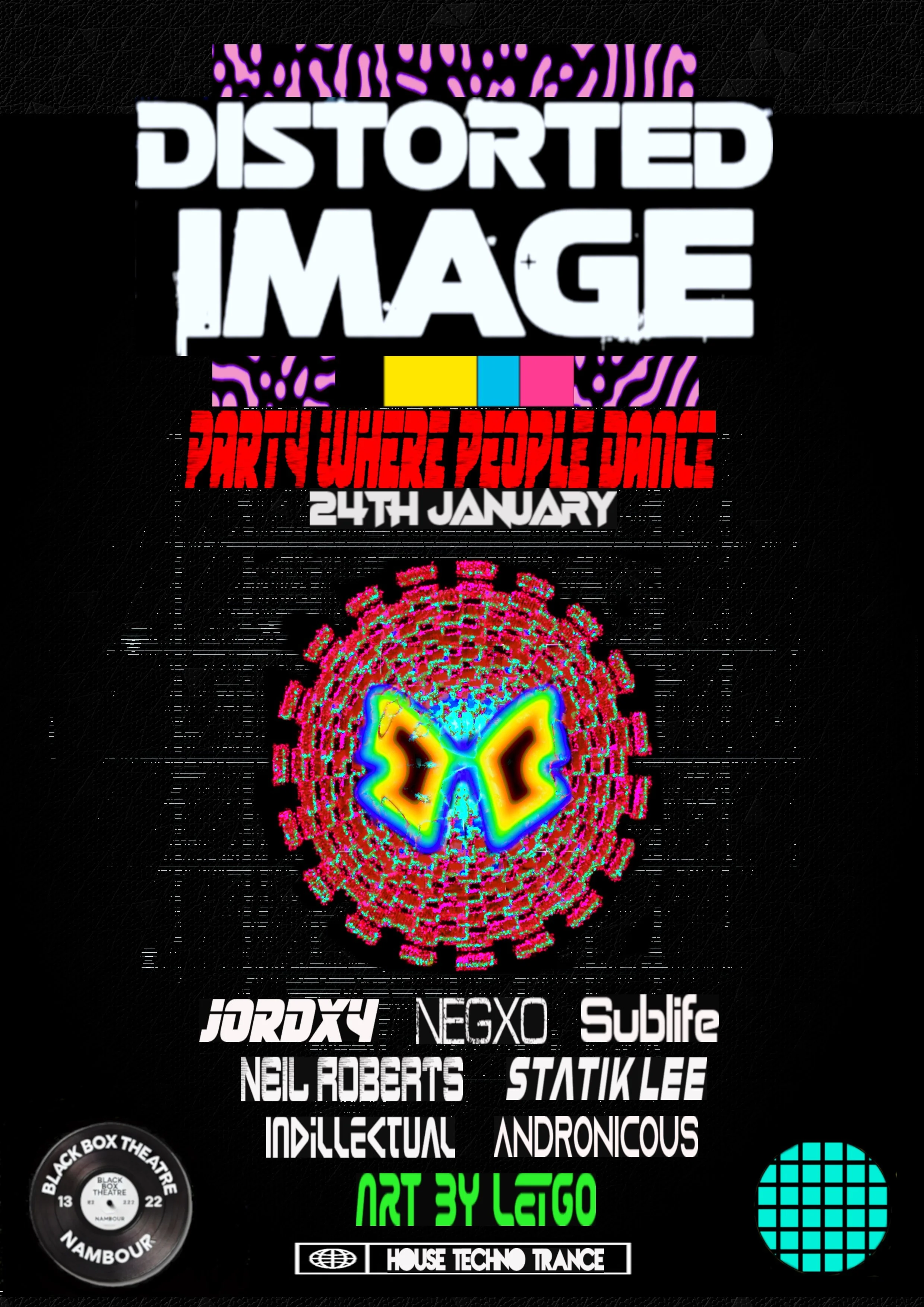 BLACK BOX THEATRE Saturday 24 January 4.00pm to midnight