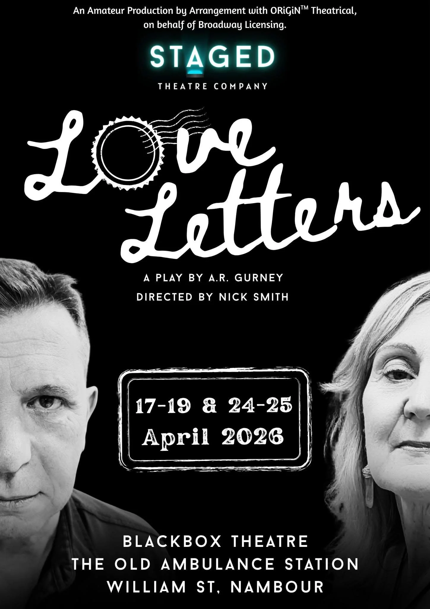 BLACK BOX THEATRE  17-19 and 24-25 April