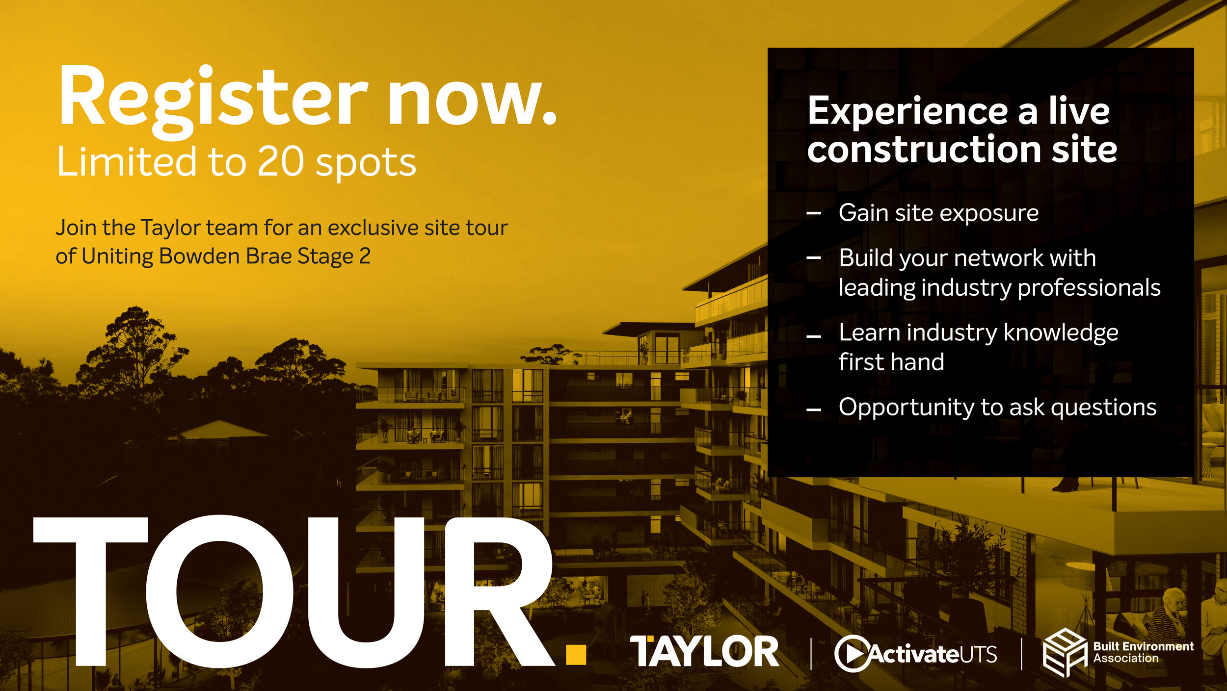 Taylor Uniting Bowden Brae Stage 2 Site Tour (Past Event)