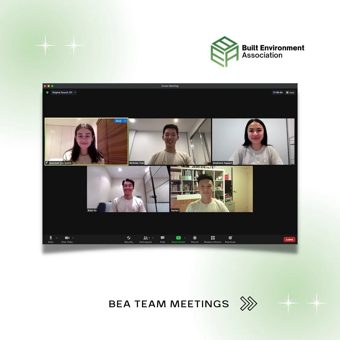 If you guys ever wanted an inside peak into our very serious exec meetings 🤔

We&rsquo;ve got exciting stuff coming soon so stay tuned to our socials! See you spoon !🥄 

#BEA #TEAM #ActivateUTS #BuiltEnvironment