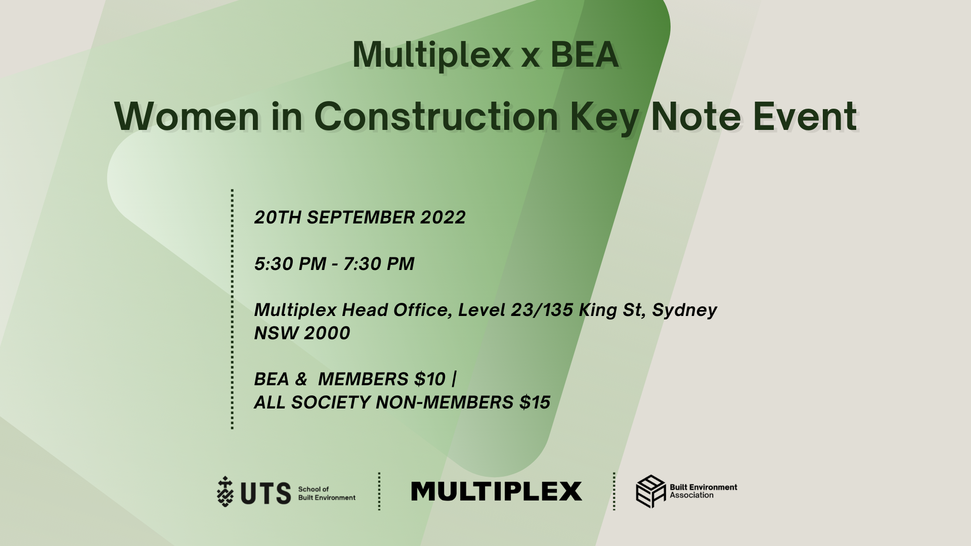 Women in Construction Key Note Event