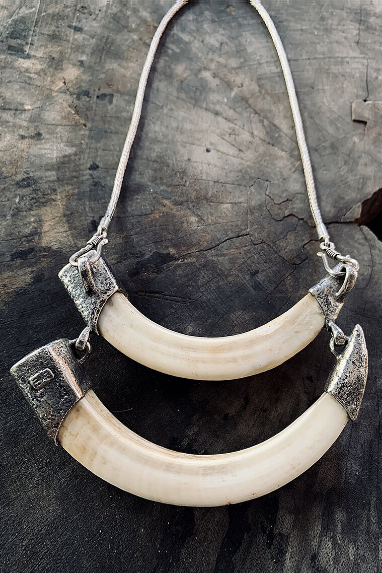 Boar's Tooth Necklace – TASI Designs