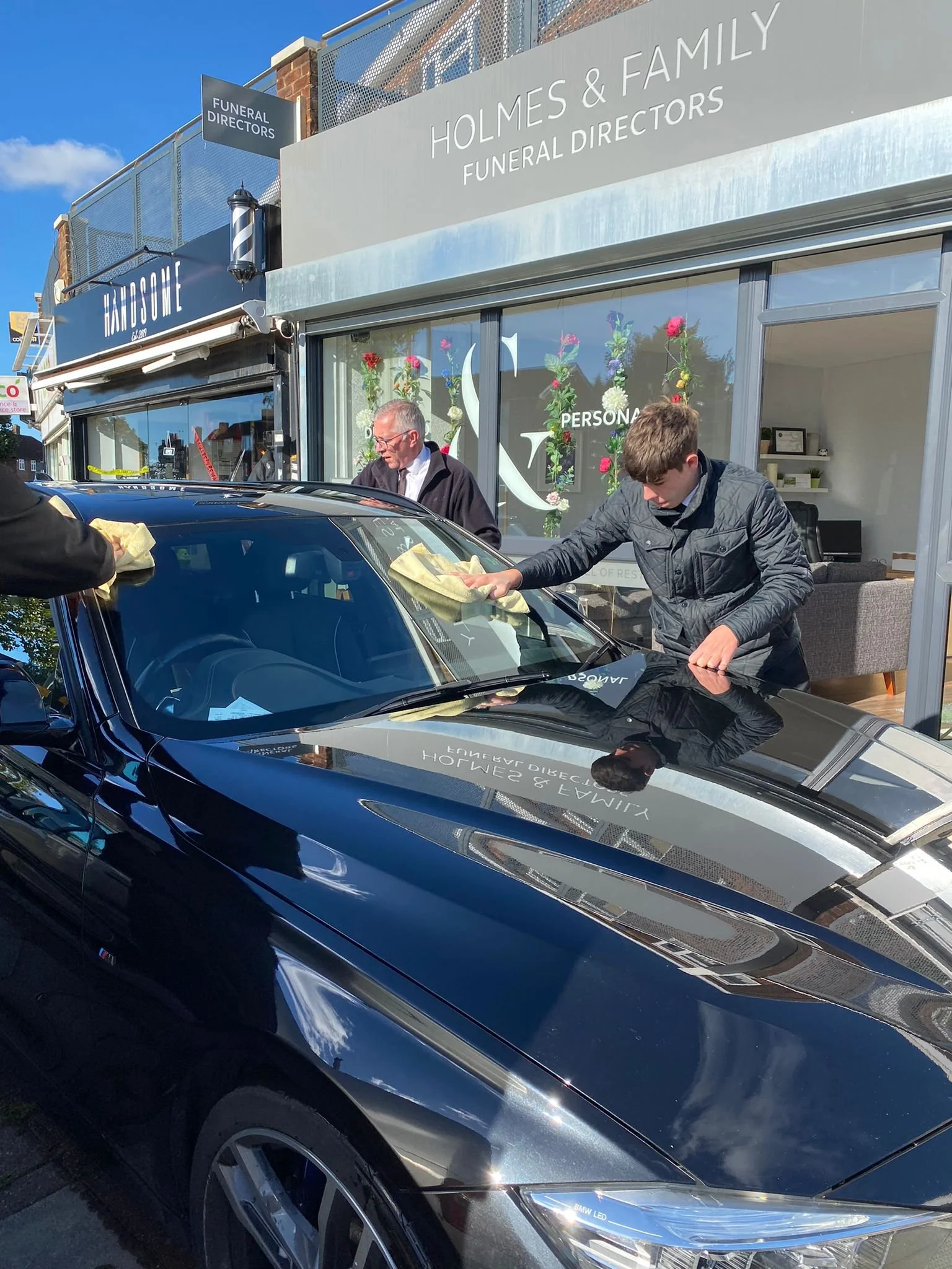 Holmes and Family raise money for cuddle cot in Ashford TW15 — Holmes