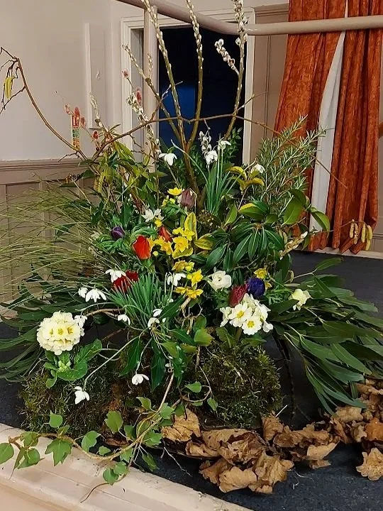 Wake display for an environmentalist, all sustainable and natural