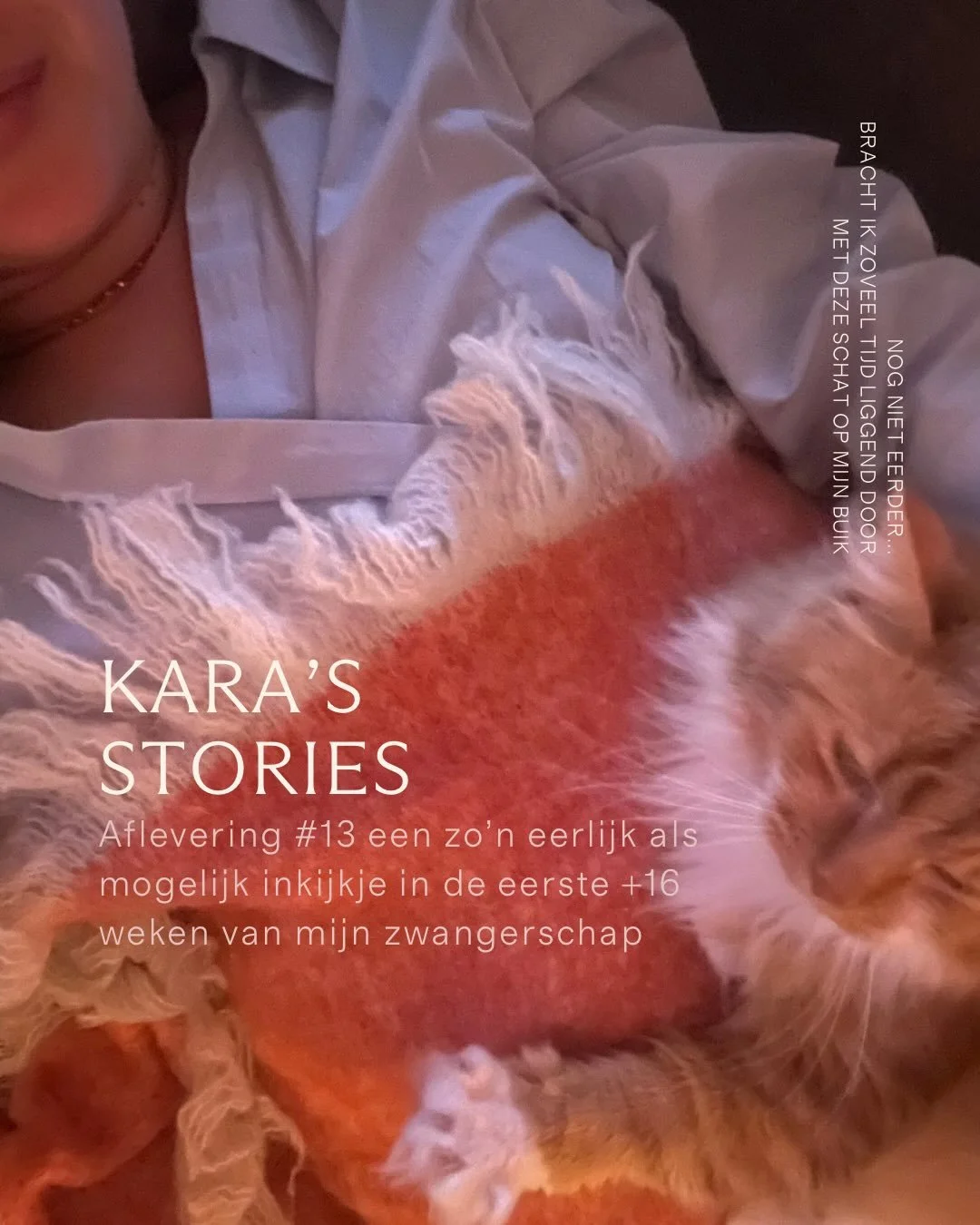 Wow, ik ben zwanger!

Ik vind het op momenten nog steeds onwerkelijk, alleen het is toch echt zo. En met iets meer dan 16 weken op de teller begint m&rsquo;n buikje ook steeds een beetje meer te groeien.

Ik weet niet waarom ik deze verwachting had, 