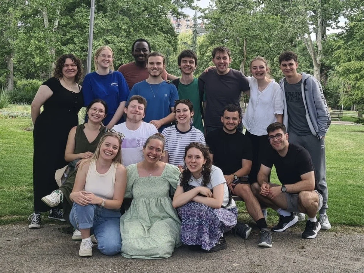 ID interns on location