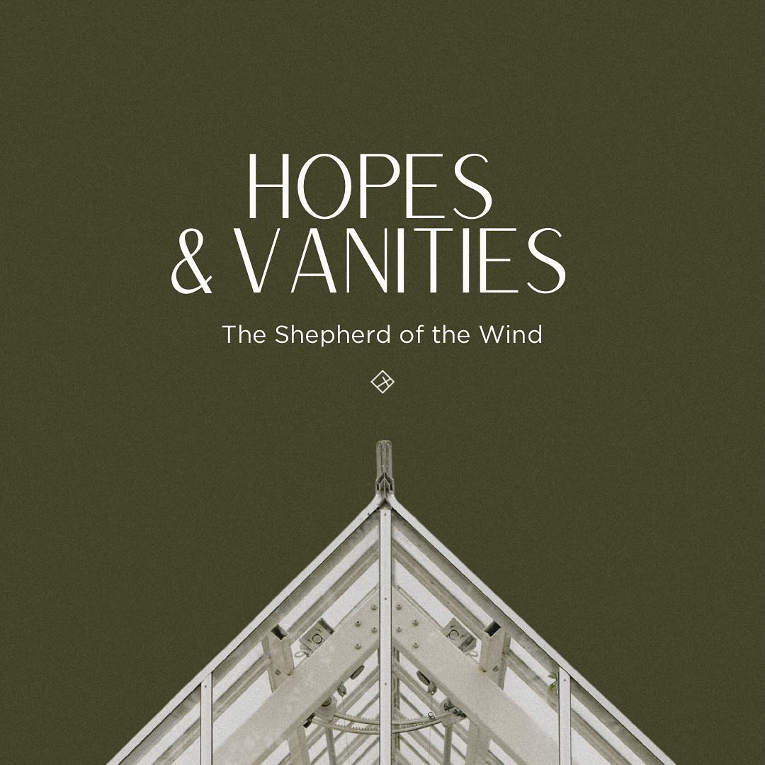 On Sunday we kicked off our new series, Hopes and Vanities. You can listen to the first instalment, &lsquo;The Shepherd of the Wind&rsquo;, via the link in our bio 🔗