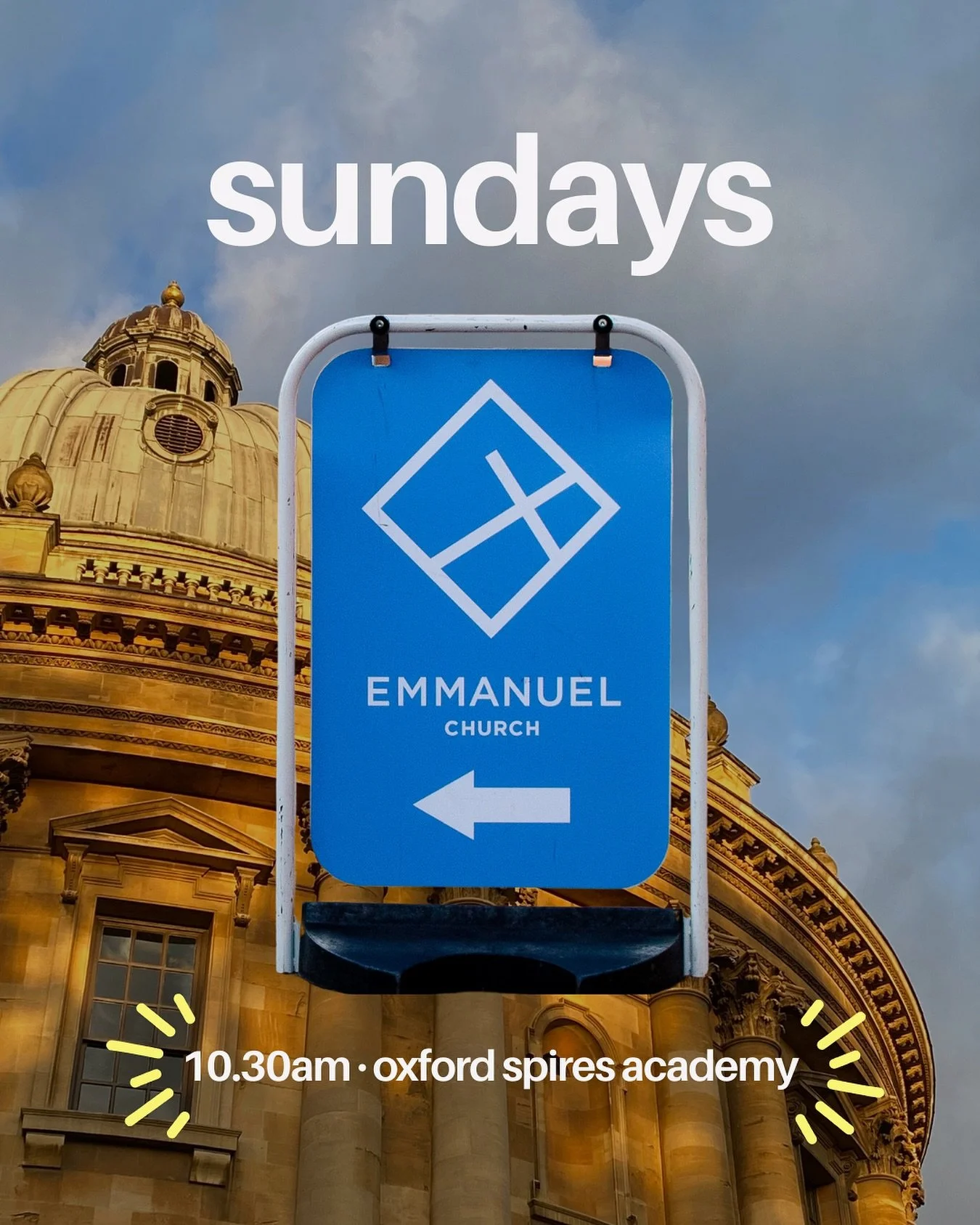 We love Sundays! 🙌 We would love you to join us this week as we gather to worship and hear from the Bible.
Plus, we’ll be sticking around after church to enjoy lunch together as church family 🍽️ We can’t wait to meet you!
⏰ Sunday, 10