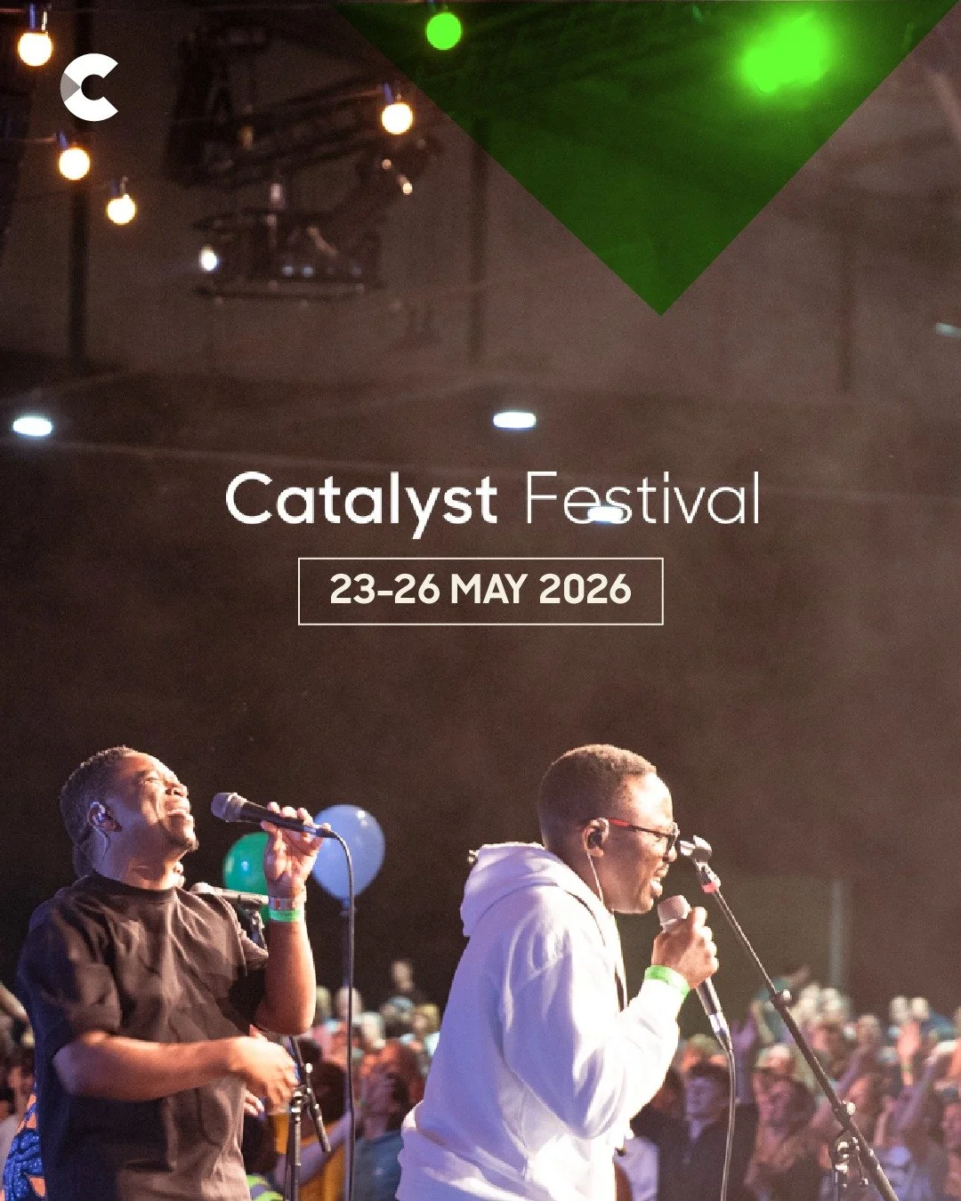 We are so excited to be joining with churches across our Catalyst family as we head to Catalyst Festival this May! From worship, to great teaching, to eating and camping together as church, it's going to be a weekend you do not want to miss. 

The ne
