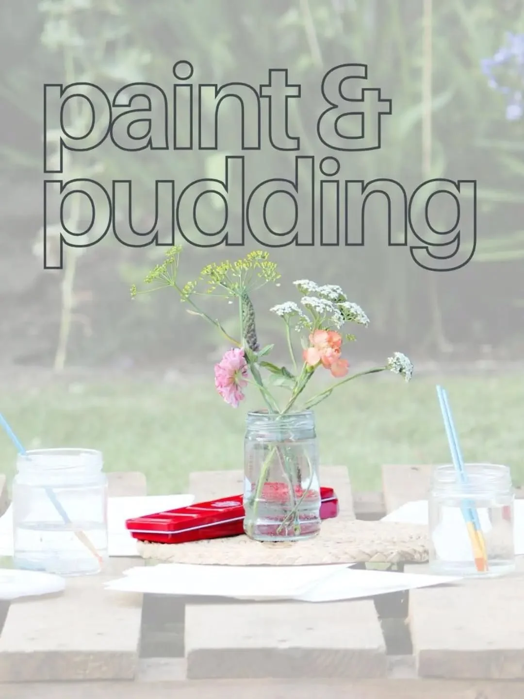 What a way to spend a Friday evening! We had a beautiful time at our women's paint and pudding evening last week and here is a glimpse of the fun and friendship we enjoyed.