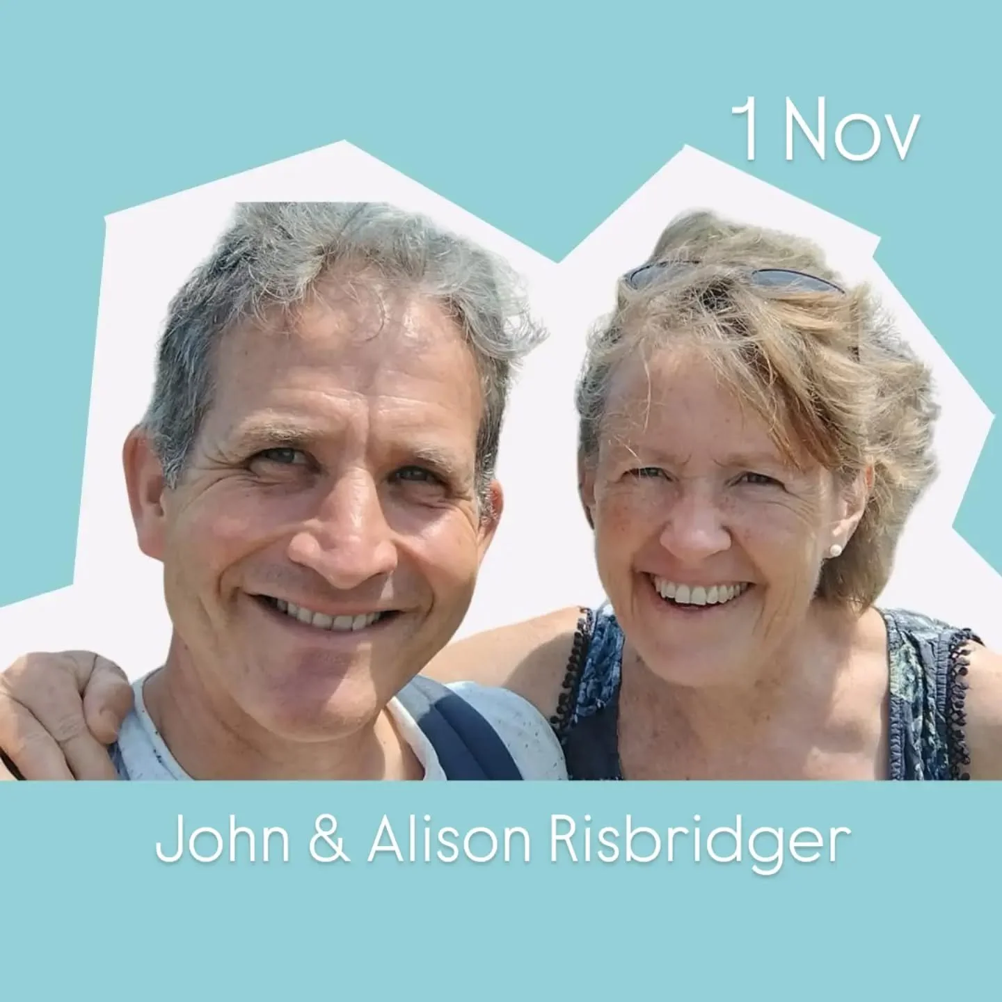 It is a joy to be welcoming John and Alison Risbridger to join us as John speaks to us in our Sunday morning service on 1st November. John and Alison have served in ministry for many years and currently lead the Catalyst Leadership and Theology Train