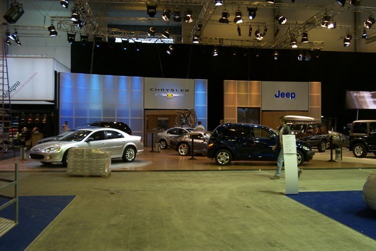 Chrysler Motor Show 1999 Messe Essen für mac - die messeexperten