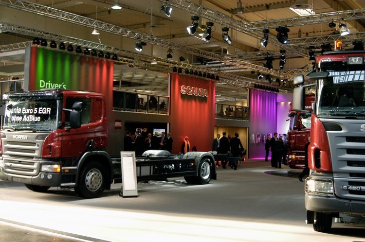 SCANIA IAA Nutzfahrzeuge 2000-2008 Messe Hannover - für mac die messeexperten