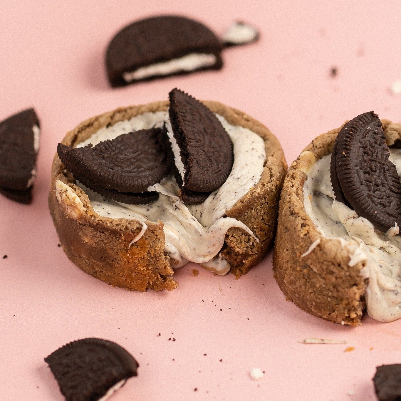 Indulge in our Cookies and Cream Deep Dish &ndash; a decadent delight featuring creamy Oreo filling and topped with even more Oreo goodness and crumbly perfection! 🍪💫 Treat yourself to a taste of cookie heaven today! #CookiesAndCream #OreoLove #SOS