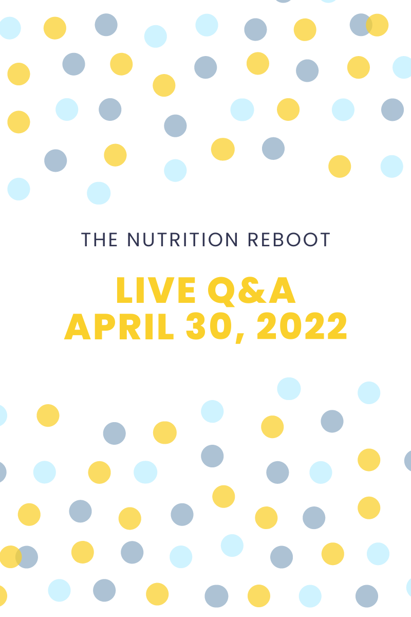 Live Q&amp;A Recording 4/29/22