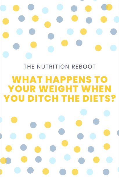 What Happens to Your Weight When You Ditch the Diets?