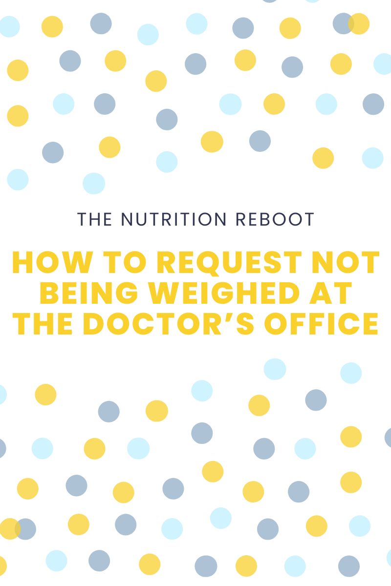 How to Request Not Being Weighed at the Doctor’s Office