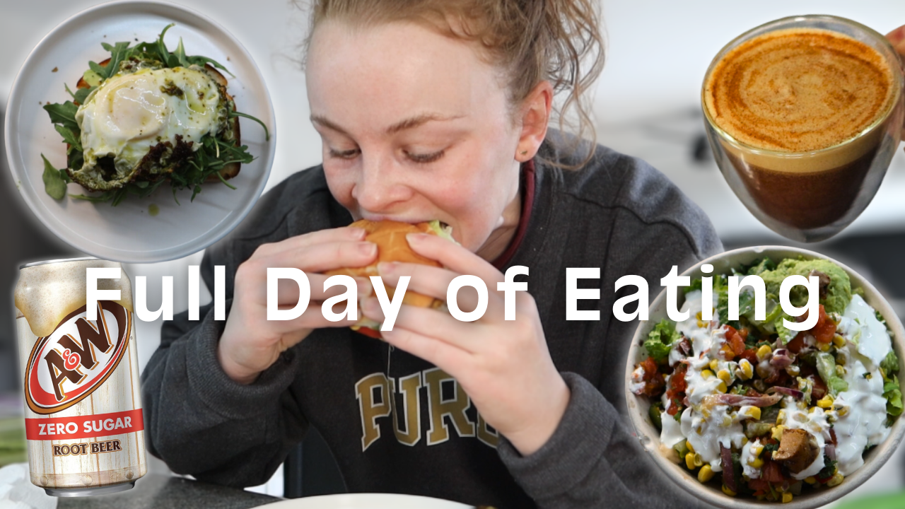 What I Eat in a Day as a Normal, Average Person