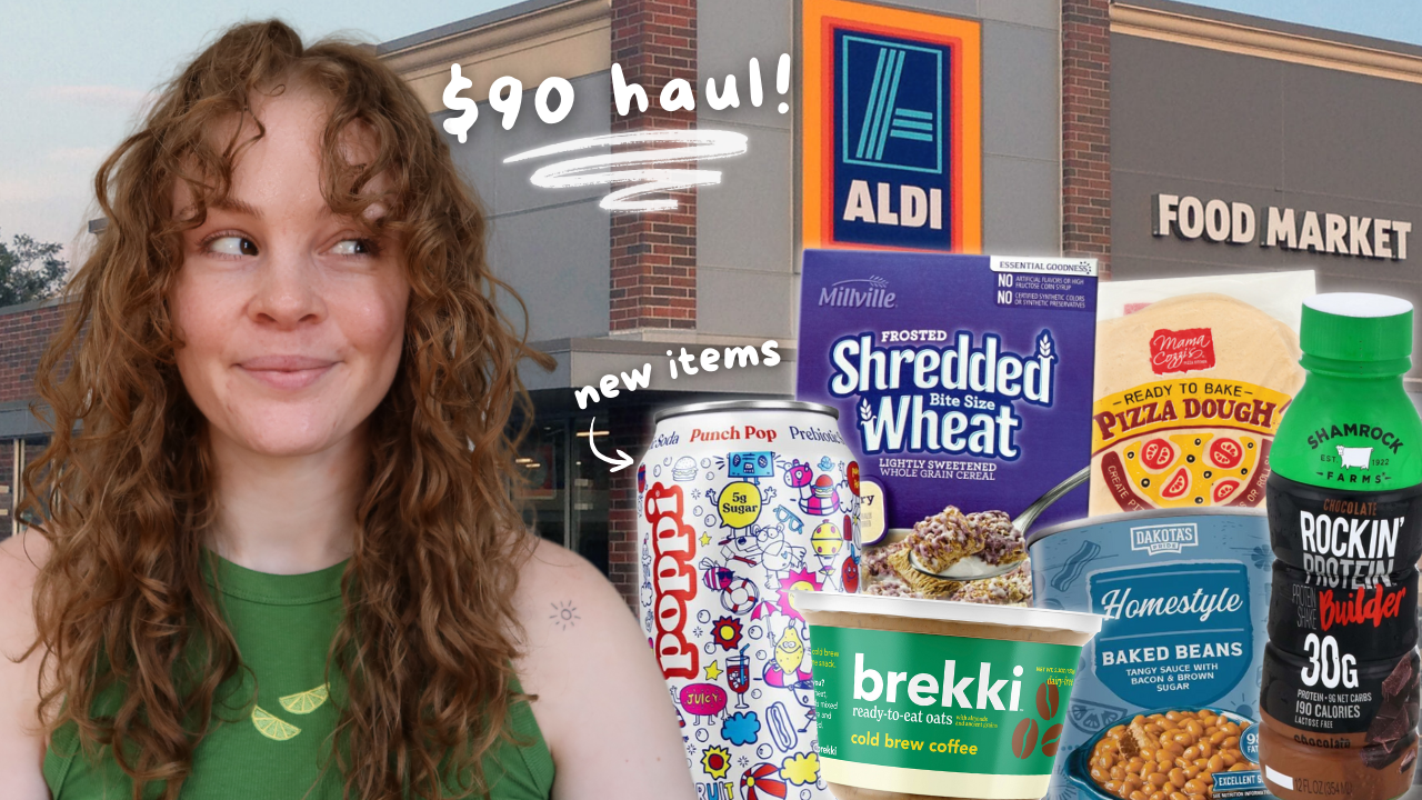 $90 Budget Aldi Grocery Restock