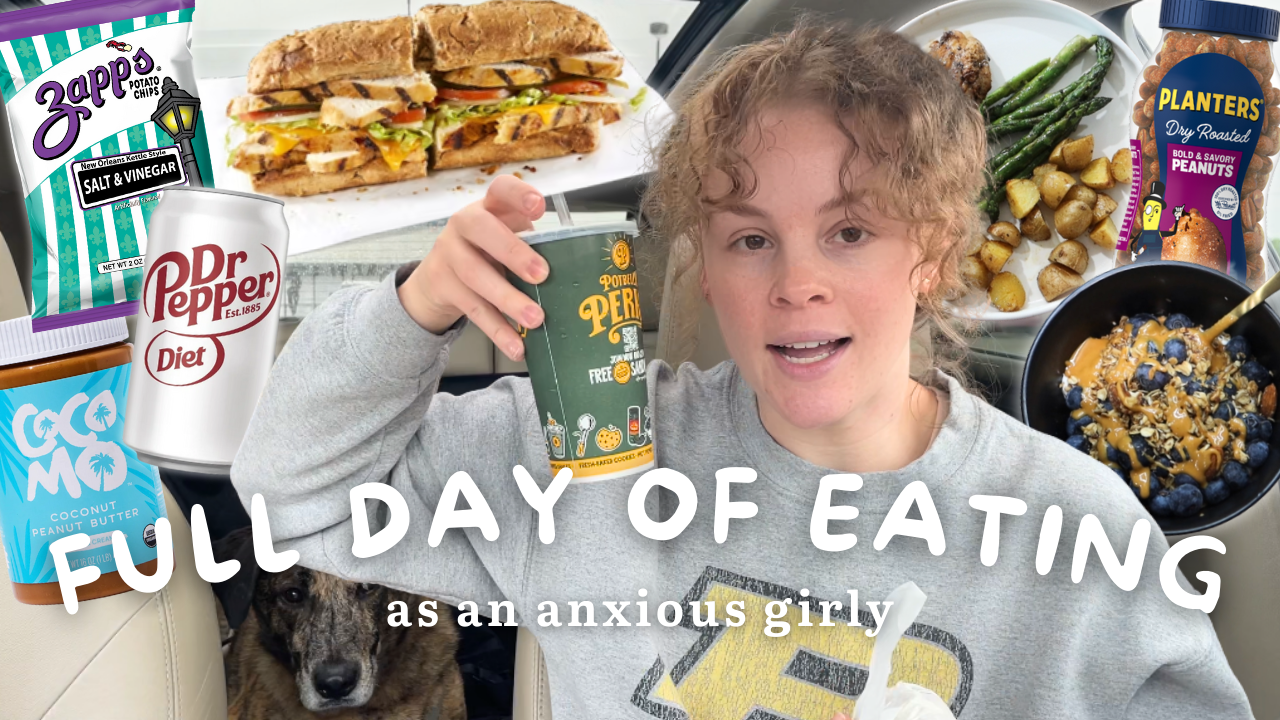 What I Eat in a Day as a Normal Girl with Anxiety